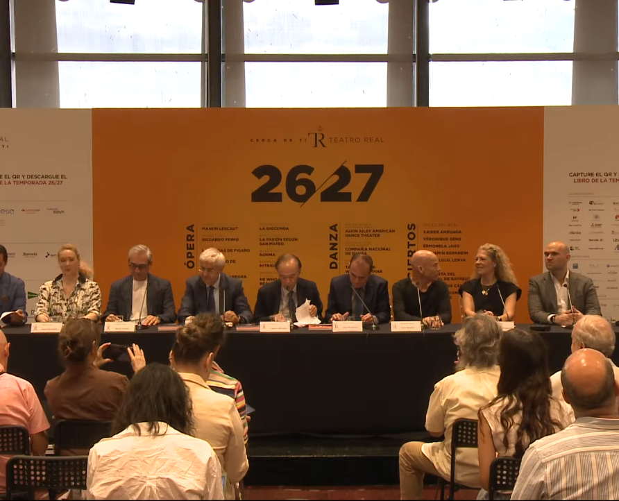 Rueda de prensa / Manon Lescaut